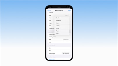 Screenshot #1 pour CrystalCollectorCompanion