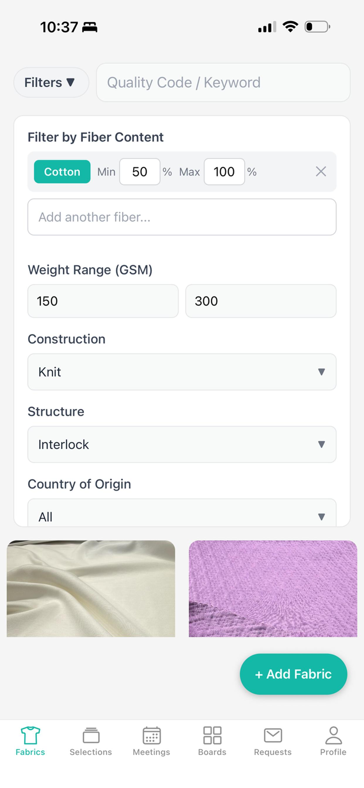 FabricPlate