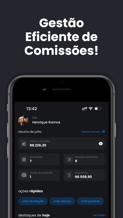 Anota - Caderno de comissão