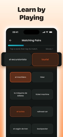 Learn Spanish & French - Lengu iPhone screenshot