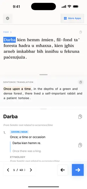 Tortoise & Hare in Maltese screenshot 3