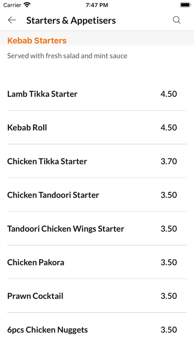 JB's Balti House Screenshot