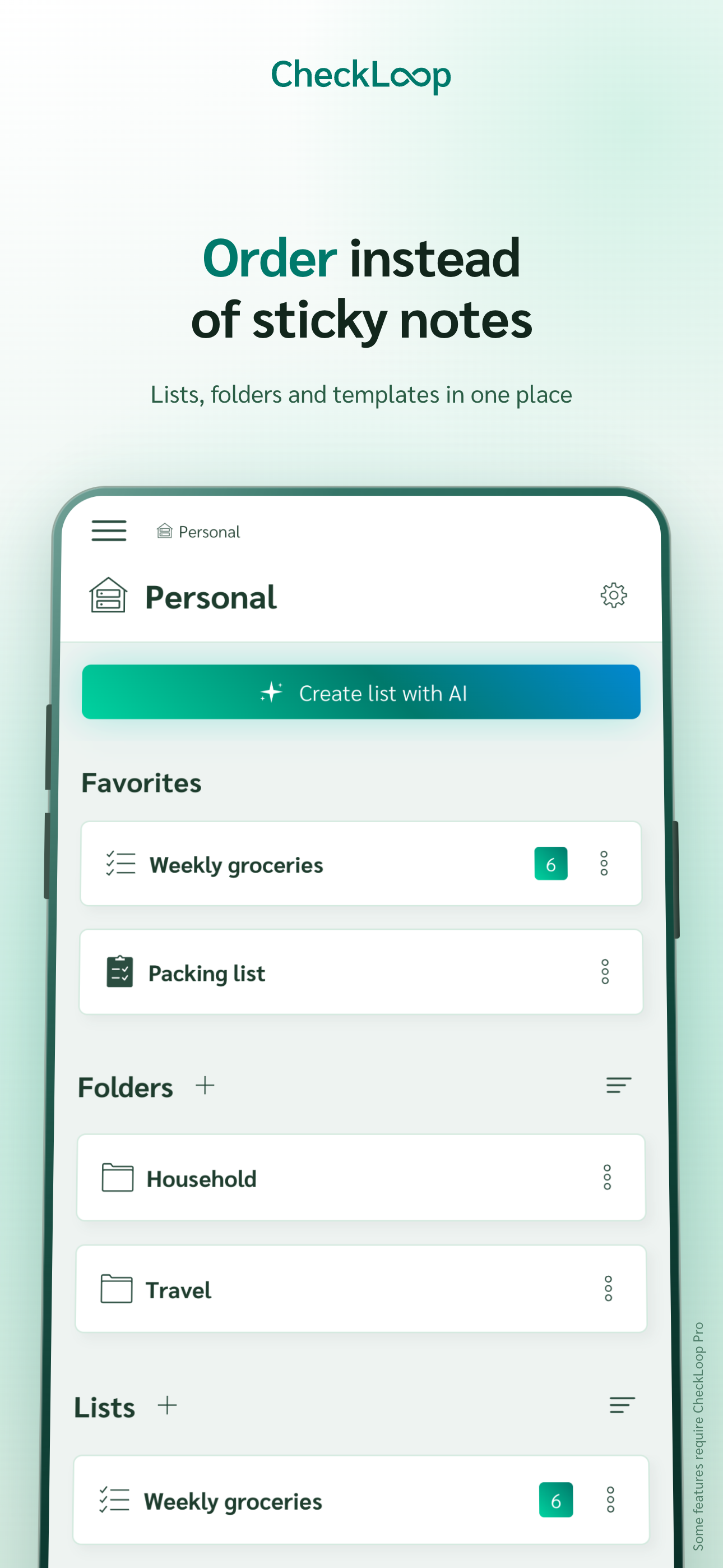 CheckLoop: Reusable Checklists screenshot 10