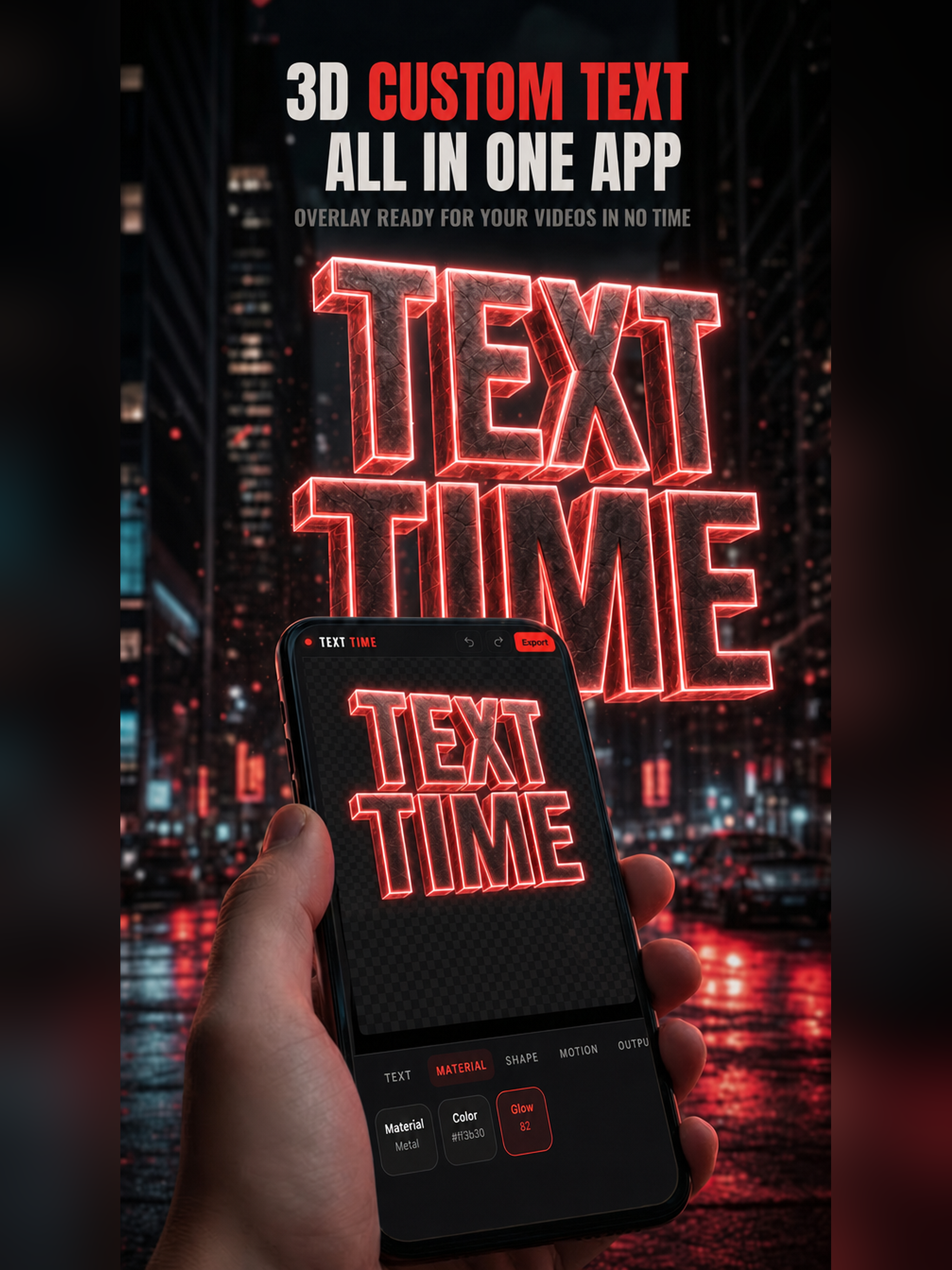 TEXT TIME: 3D Title Maker screenshot 7