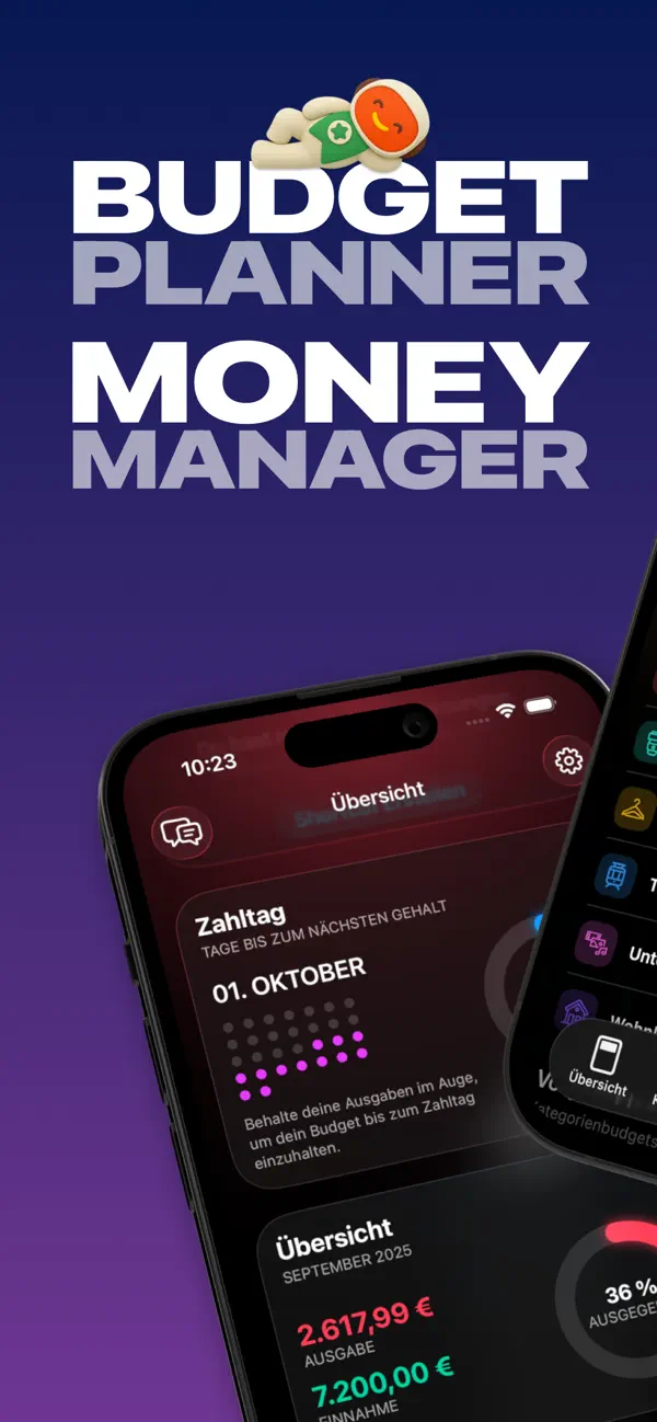 MoneyCoach - Budget & Finance iPhone App Screenshot 1 – Finanzen