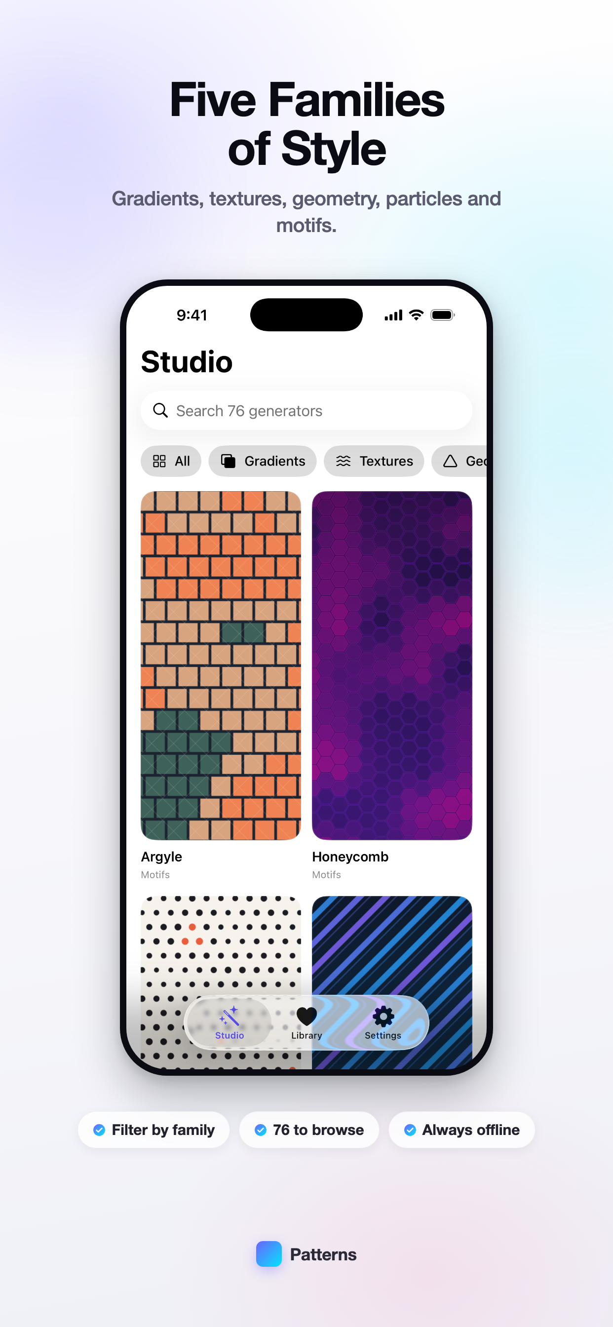 Patterns: Create Wallpapers screenshot 4