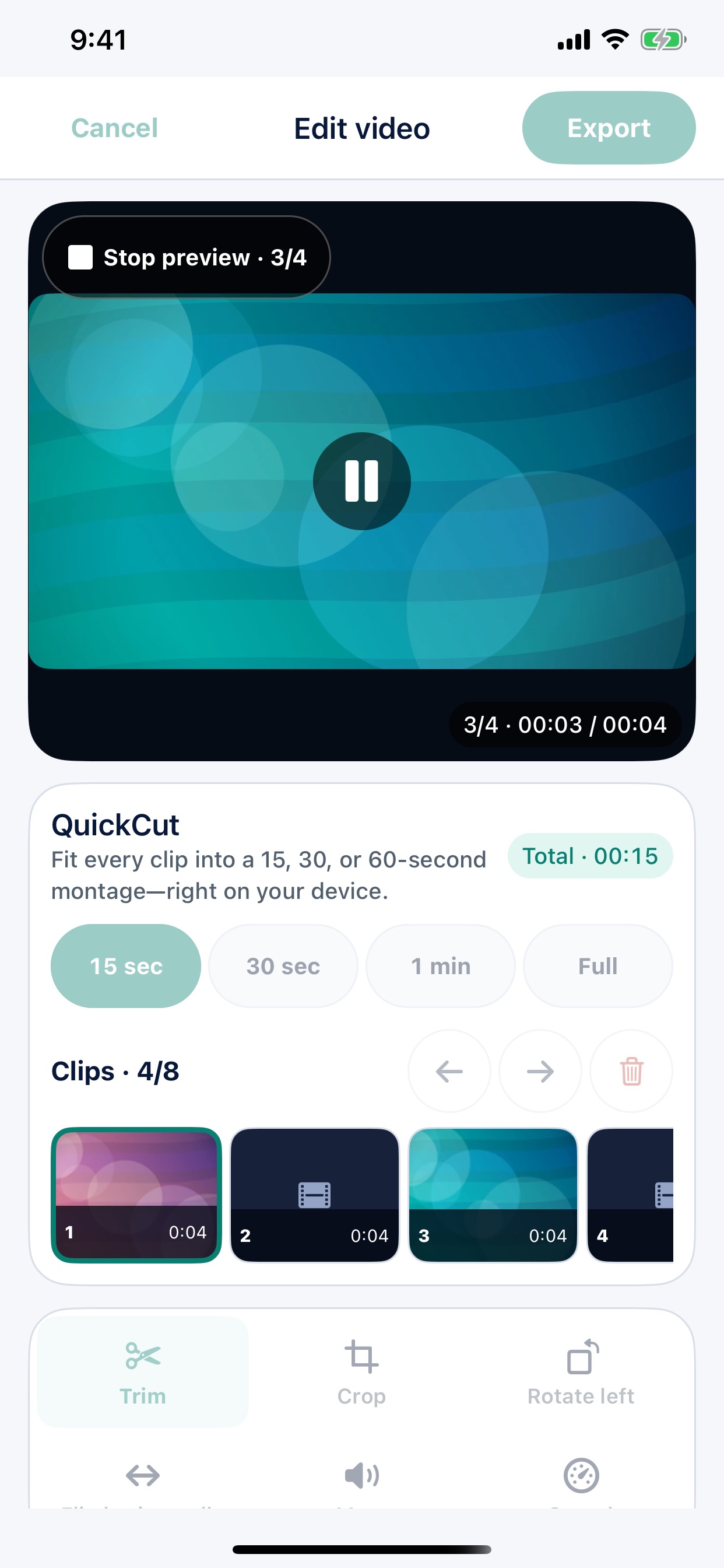Screenshot 5 of Vezumi: Easy Video Editor