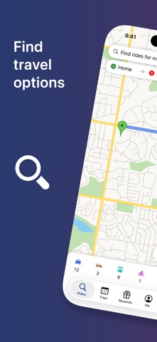 Alamo Commutes app screenshot