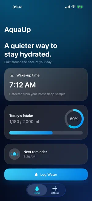 AquaUp – Hydration screenshot 2