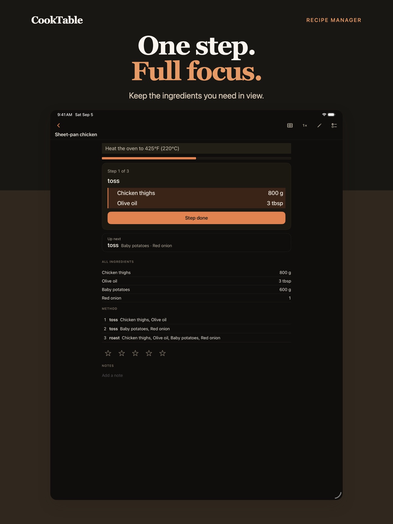 Screenshot 9 of CookTable: Recipe Manager
