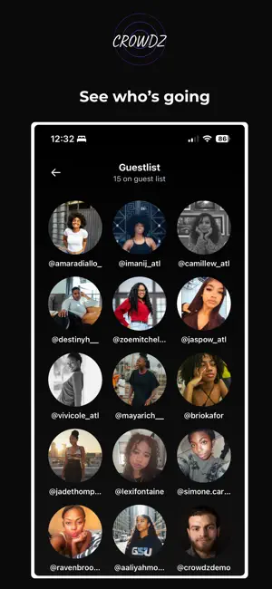 Crowdz: Discover Events screenshot 2