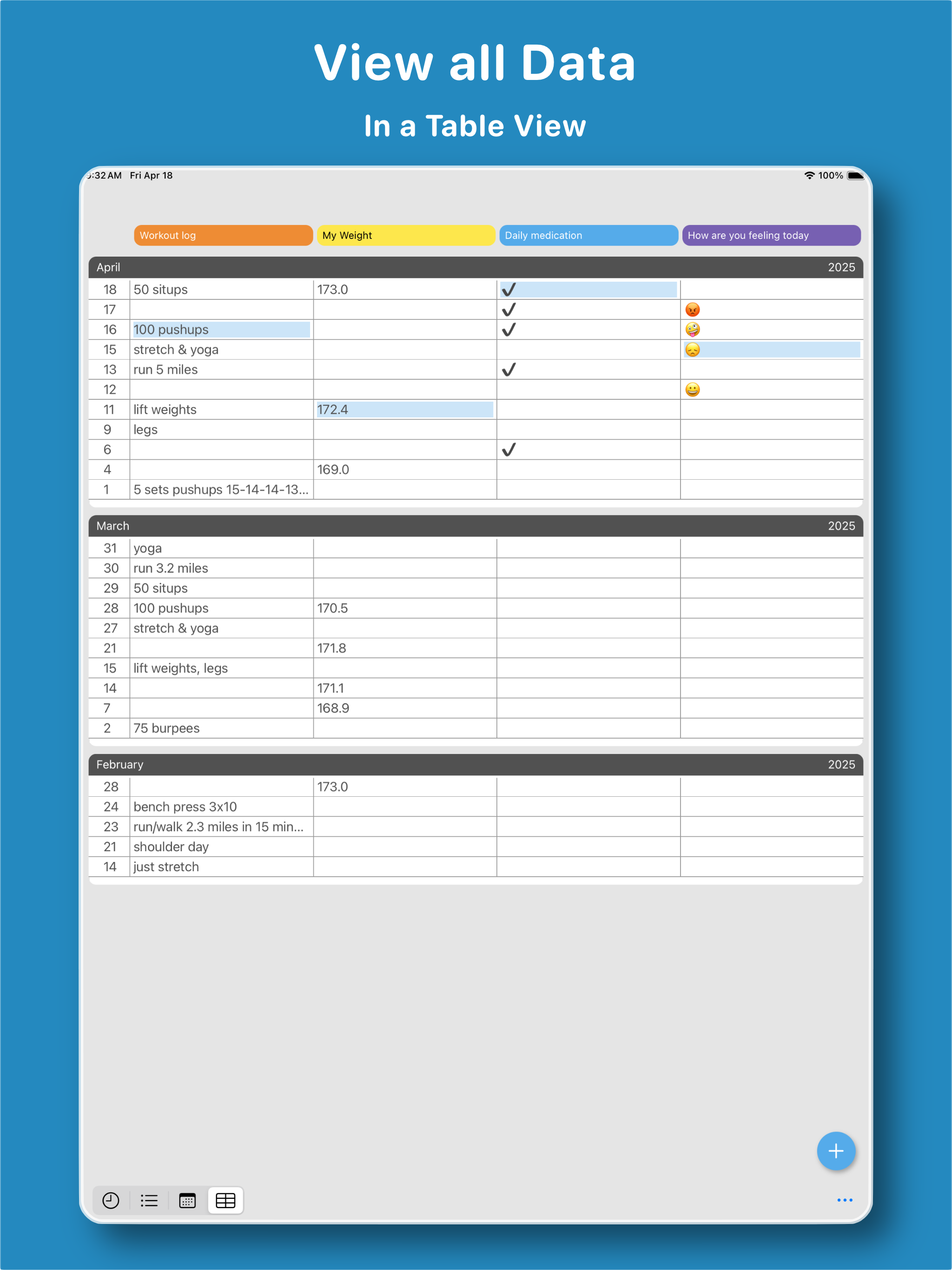Keep Track - Daily Notebook