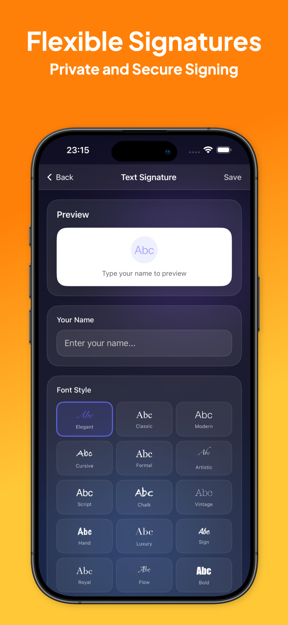 Signature Creator - eSign App screenshot 5