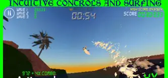Surf Da Earf Surfing Game screenshot 2