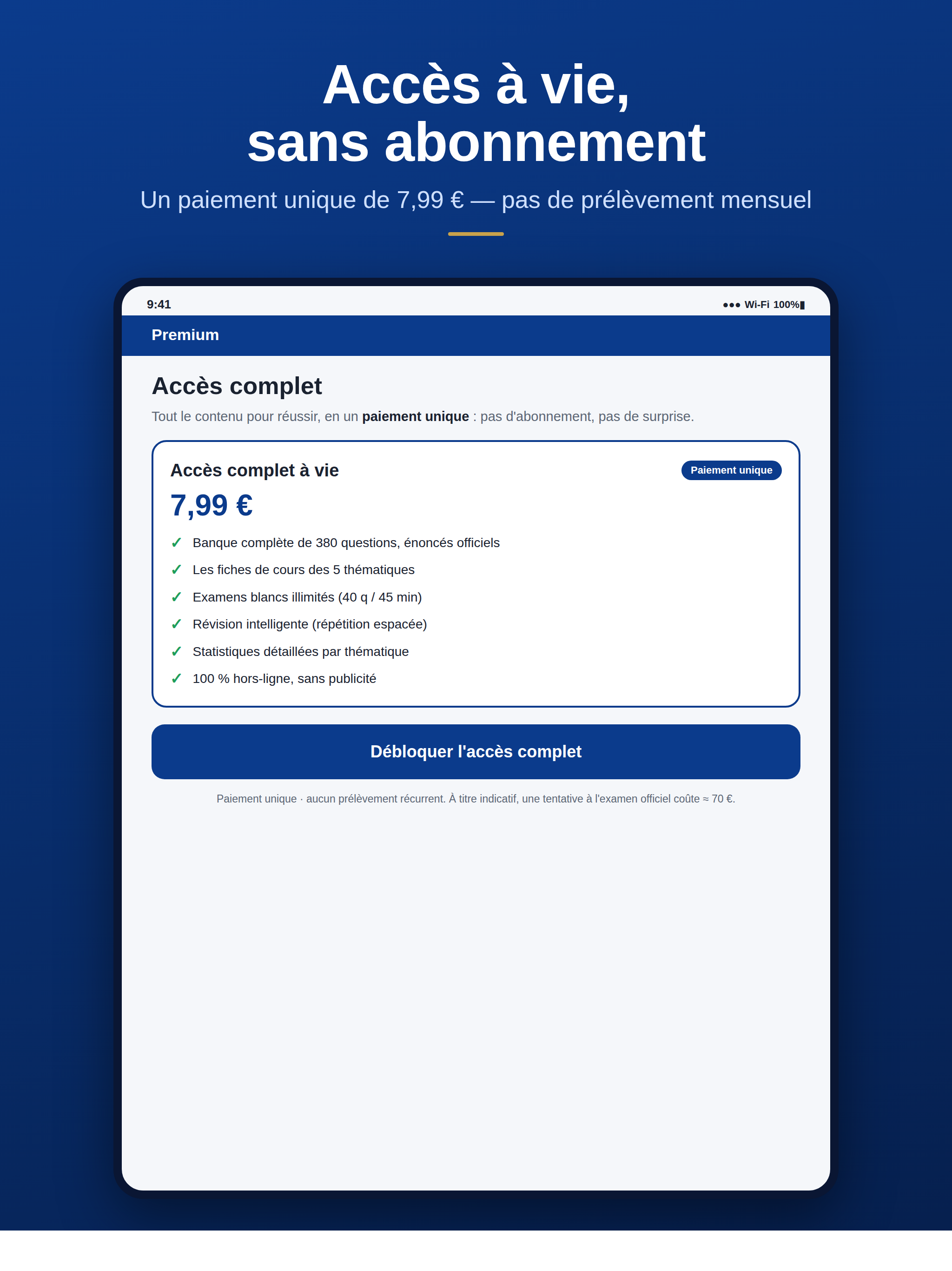 Passeport Civique : Examen screenshot 10