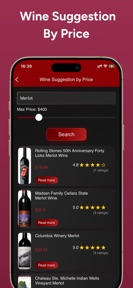 AI Wine Identifier & Tracker screenshot
