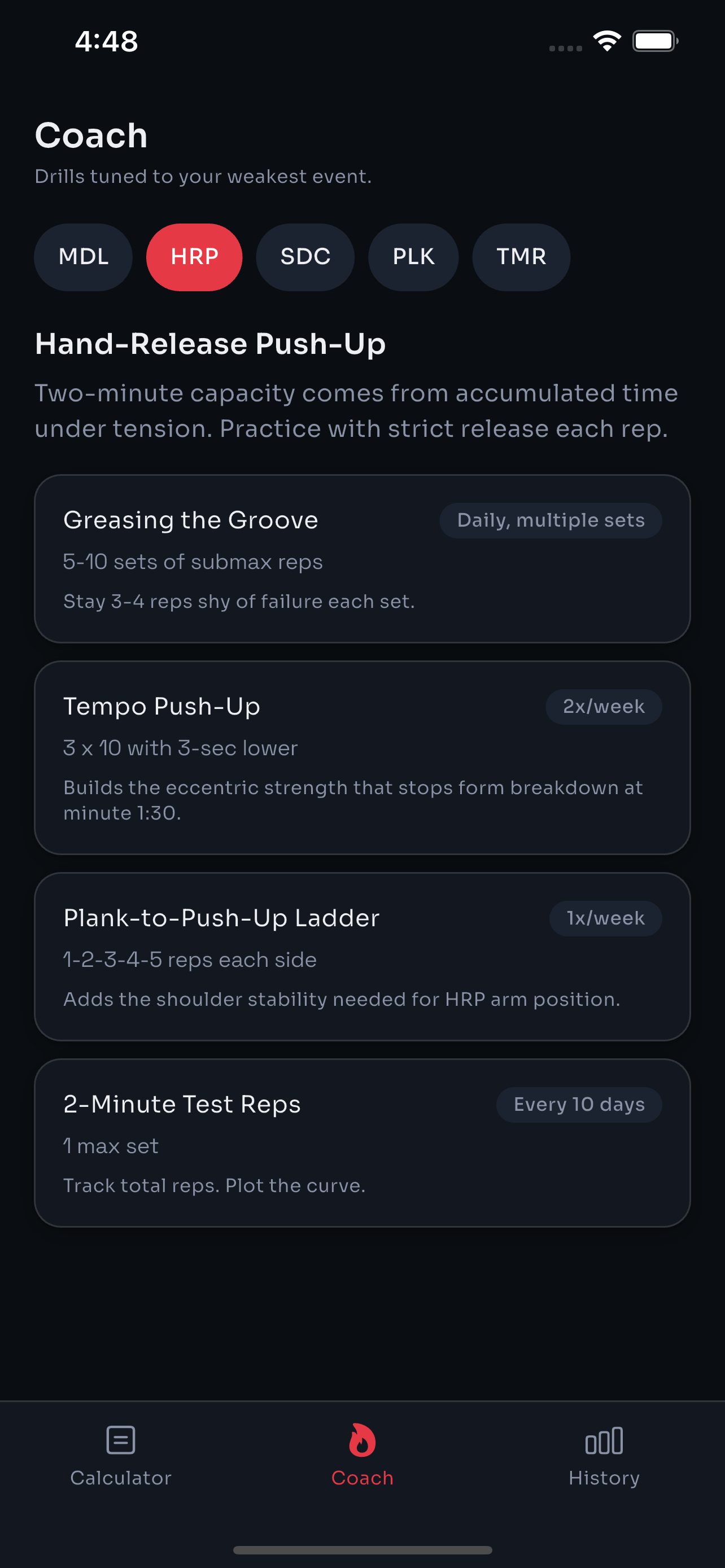 AFT Pro: Army Fitness Calc screenshot 2