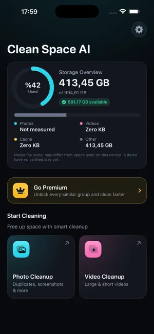 CleanSpace AI screenshot 1
