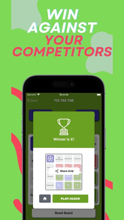 Football Tic Tac Toe & Quiz screenshot-4