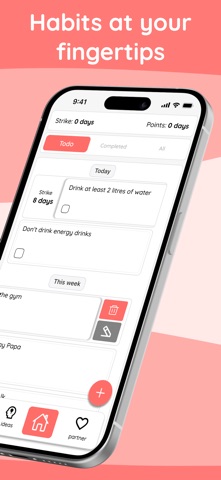 Couple habits screenshot
