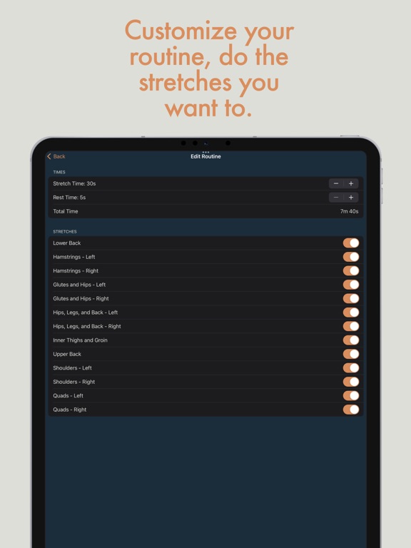 Screenshot #4 pour Stretch Companion