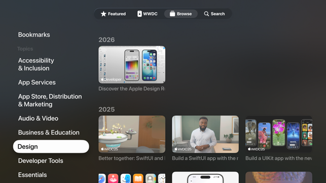 Apple Developer Screenshot