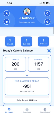 SmartKcal AI Tracker Screenshot 4 of 10