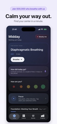 Aeris: Breathwork Meditation Screenshot 1 of 6