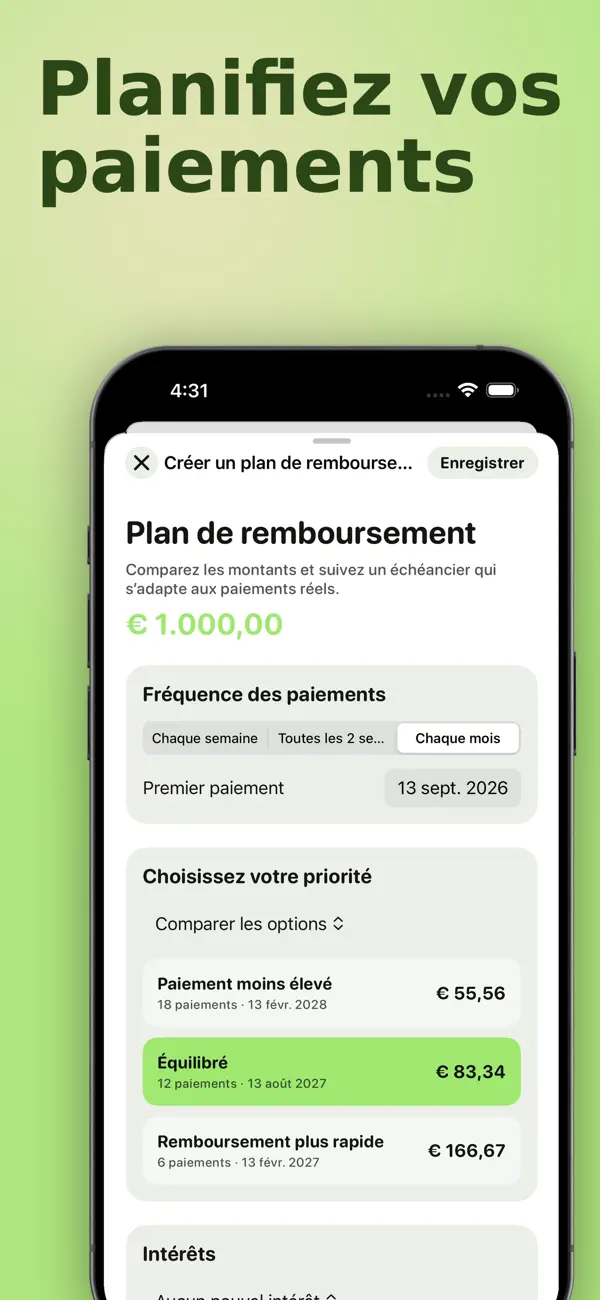 Screenshot #3 pour You Owe Me: Dettes et prêts