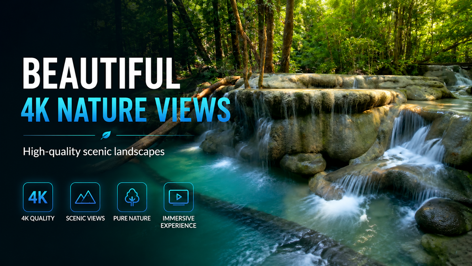 Peaceful Waterfalls: Relax TV screenshot 3