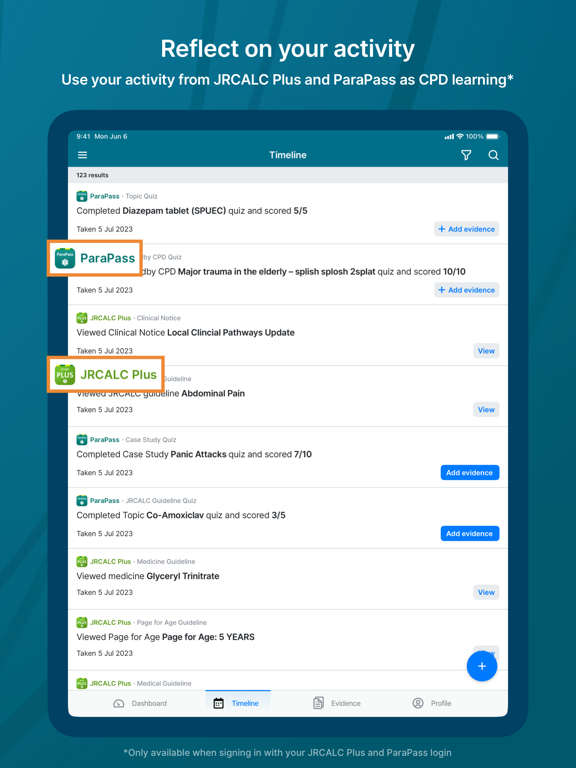 App screenshot