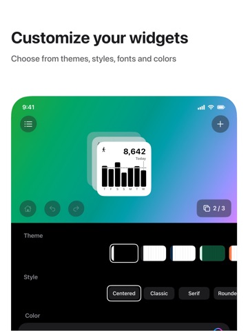 Photo Widget + Calendar Widget screenshot