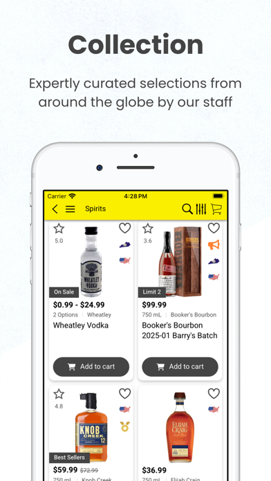 Gold Eagle Wine and Spirits Screenshot