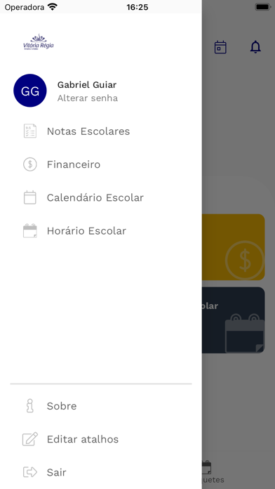 Agenda digital Vitória Régia Screenshot