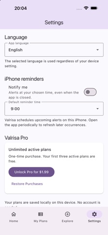 Valrisa Life Planner screenshot 7