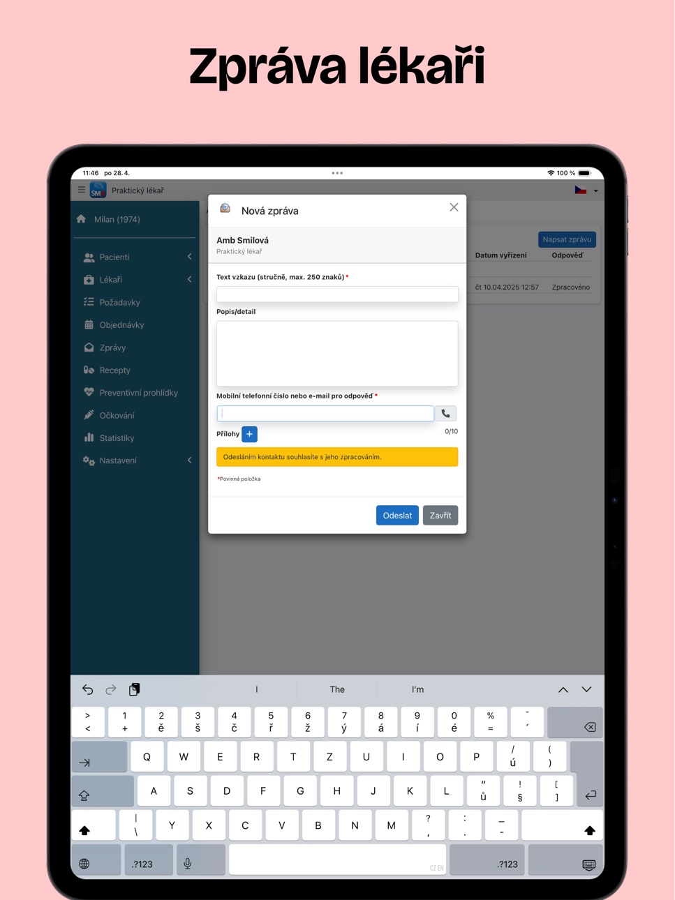 iPad screenshot