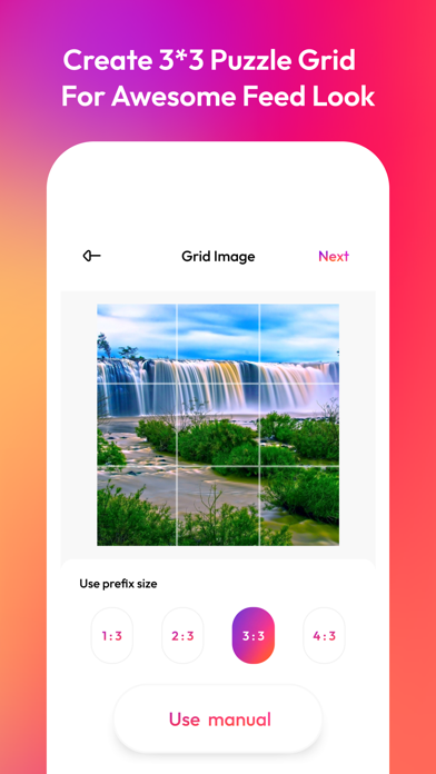 Grid Square Cut-Carousel Maker Screenshot