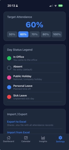 InOffice - Track Office Days Screenshot 5 of 5