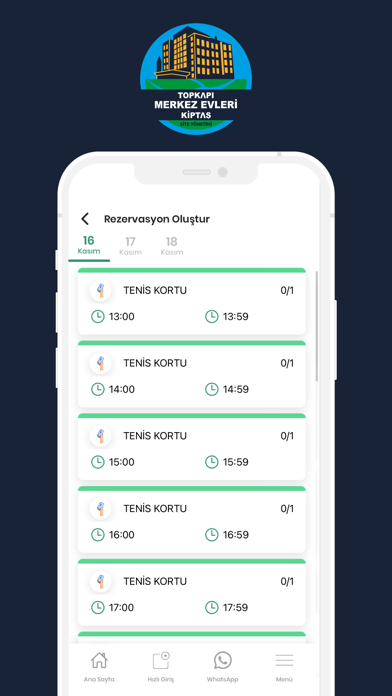 TOPKAPI MERKEZ EVLERİ Screenshot