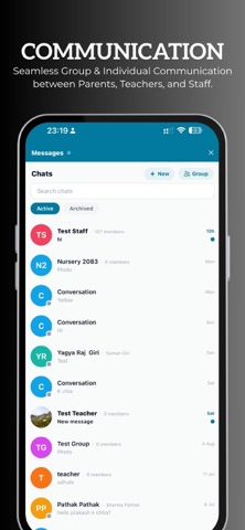 Adarsha College screenshot