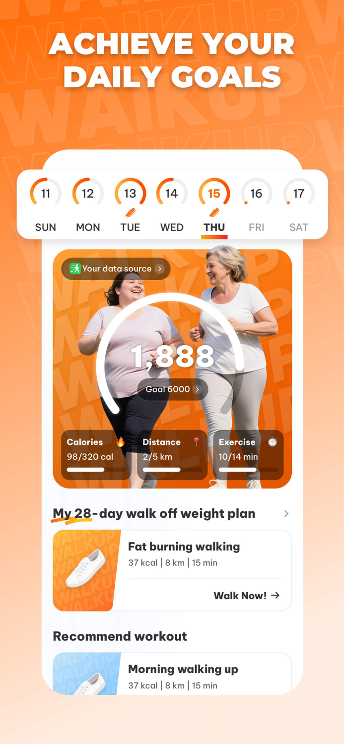 WalkUp   Walk for Fit