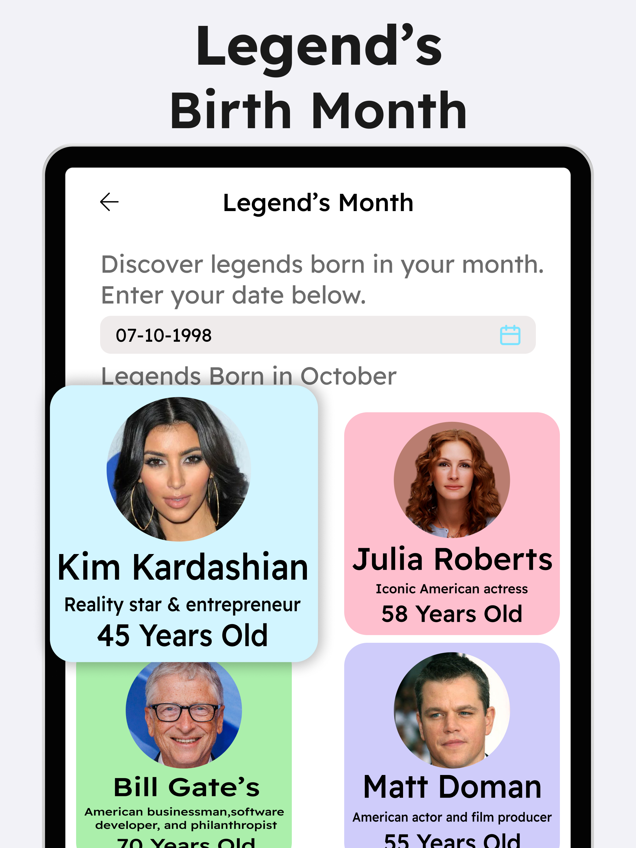Age Calculator & Birth Date