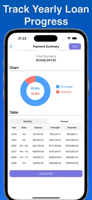 Loan Calculator - LoanPlan screenshot 4