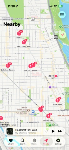 Concert Club Screenshot 2 of 4