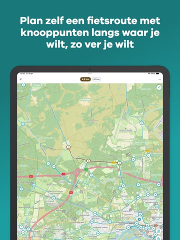 Fietsknooppunt iPad screenshot 3