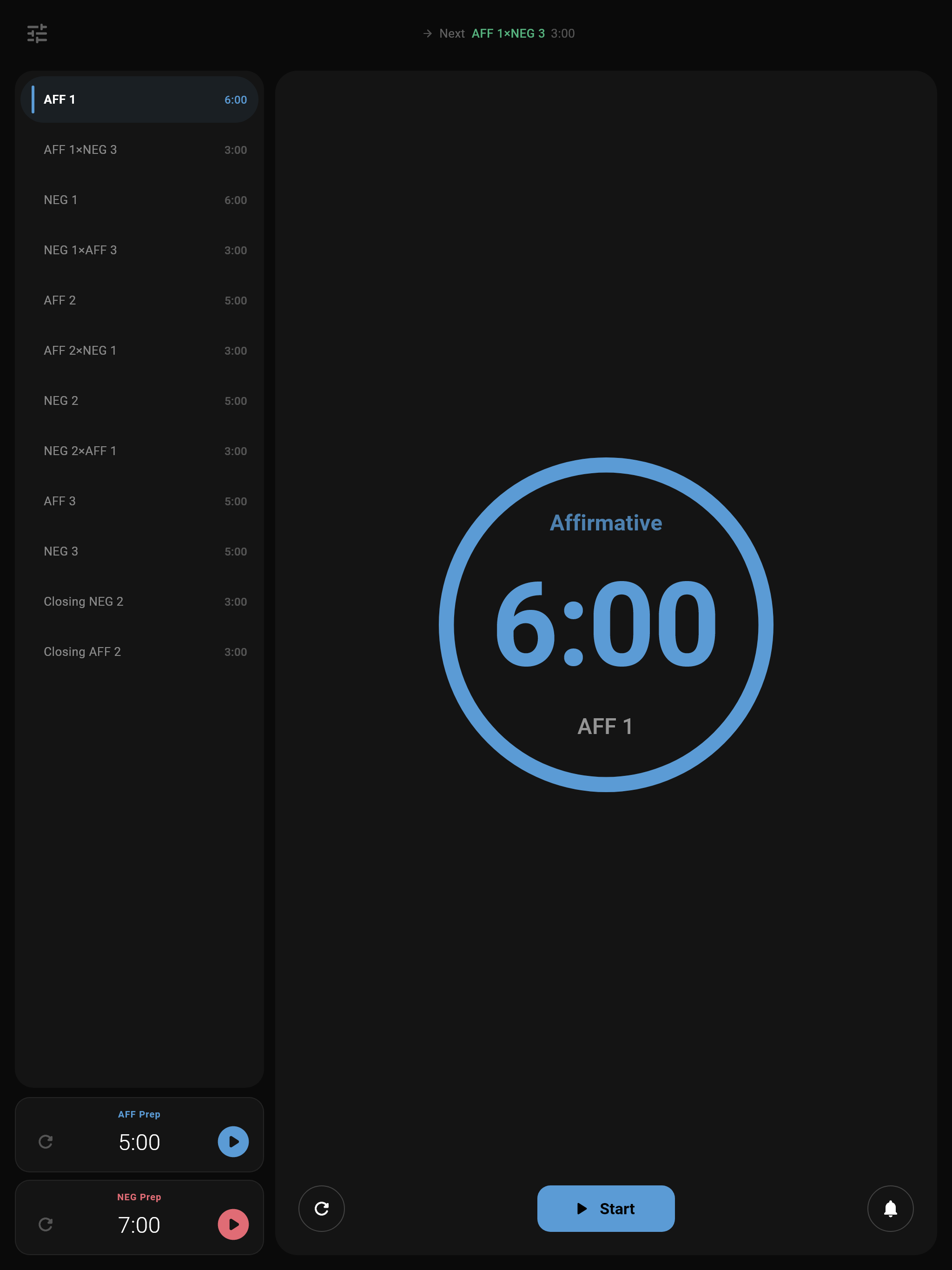 Debate Clock screenshot 4
