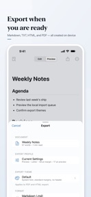 MDQuill Markdown Editor screenshot