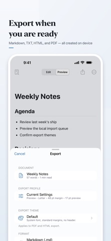 MDQuill Markdown Editor Screenshot 5 of 5