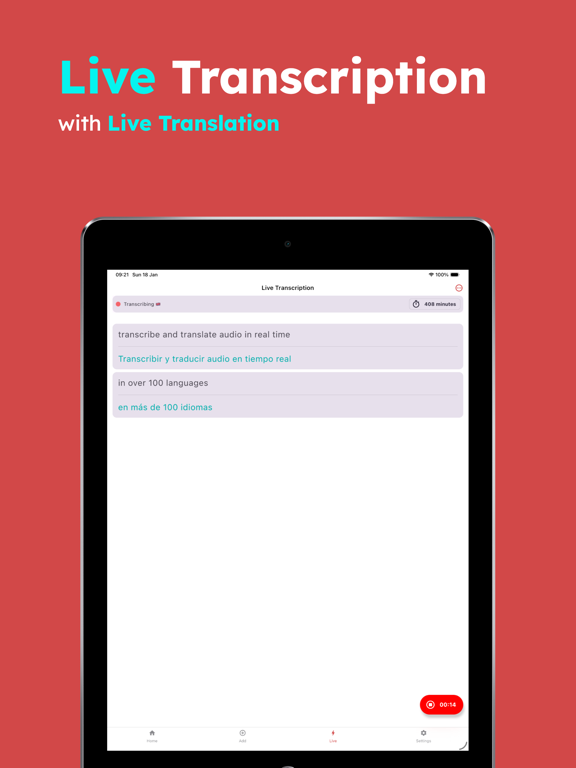 Transcribee - Speech to Text screenshot 7