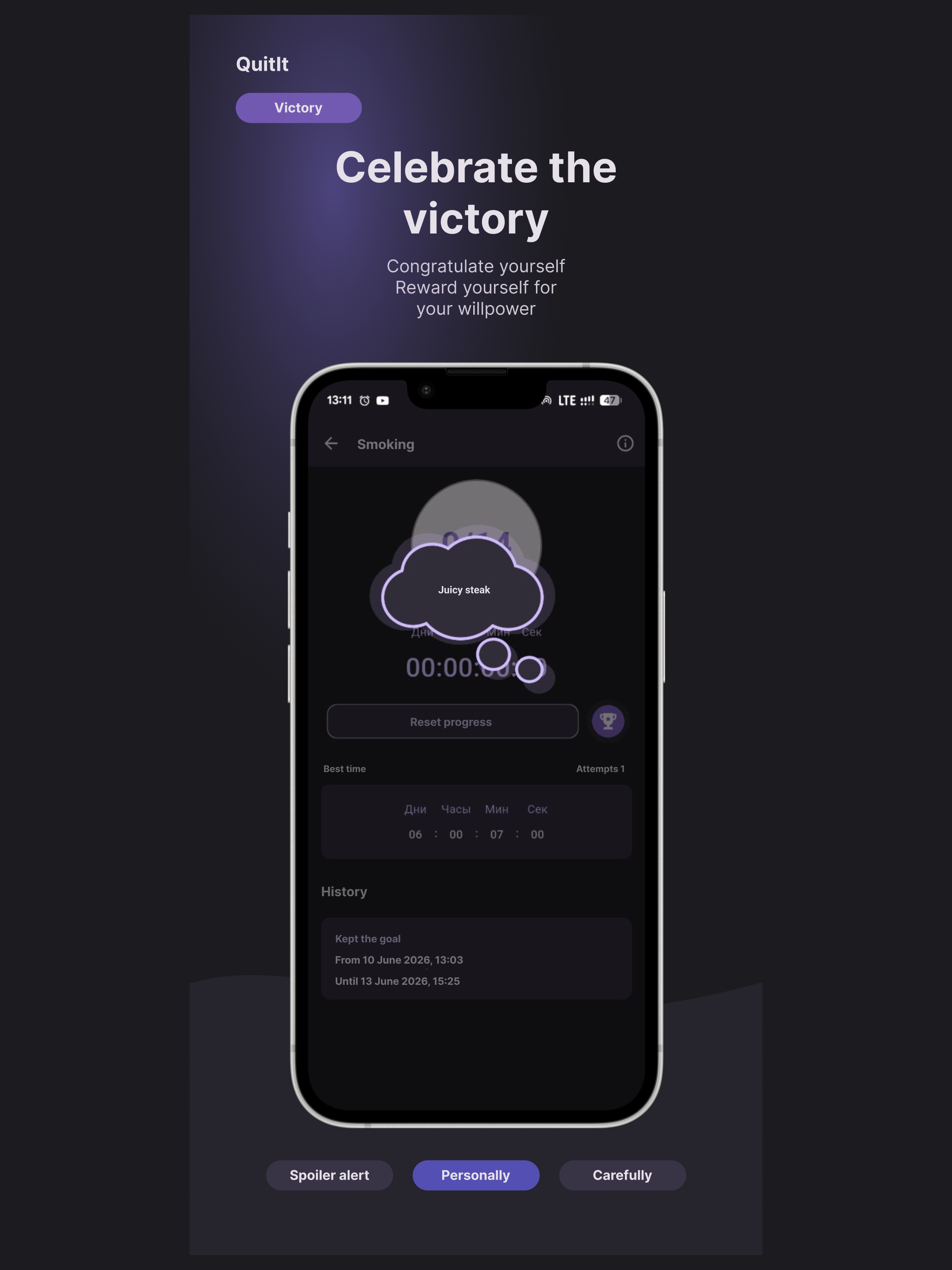 QuitIt: Habit Tracker & Goal screenshot 10